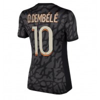 Camisa de time de futebol Paris Saint-Germain Ousmane Dembele #10 Replicas 3º Equipamento Feminina 2023-24 Manga Curta